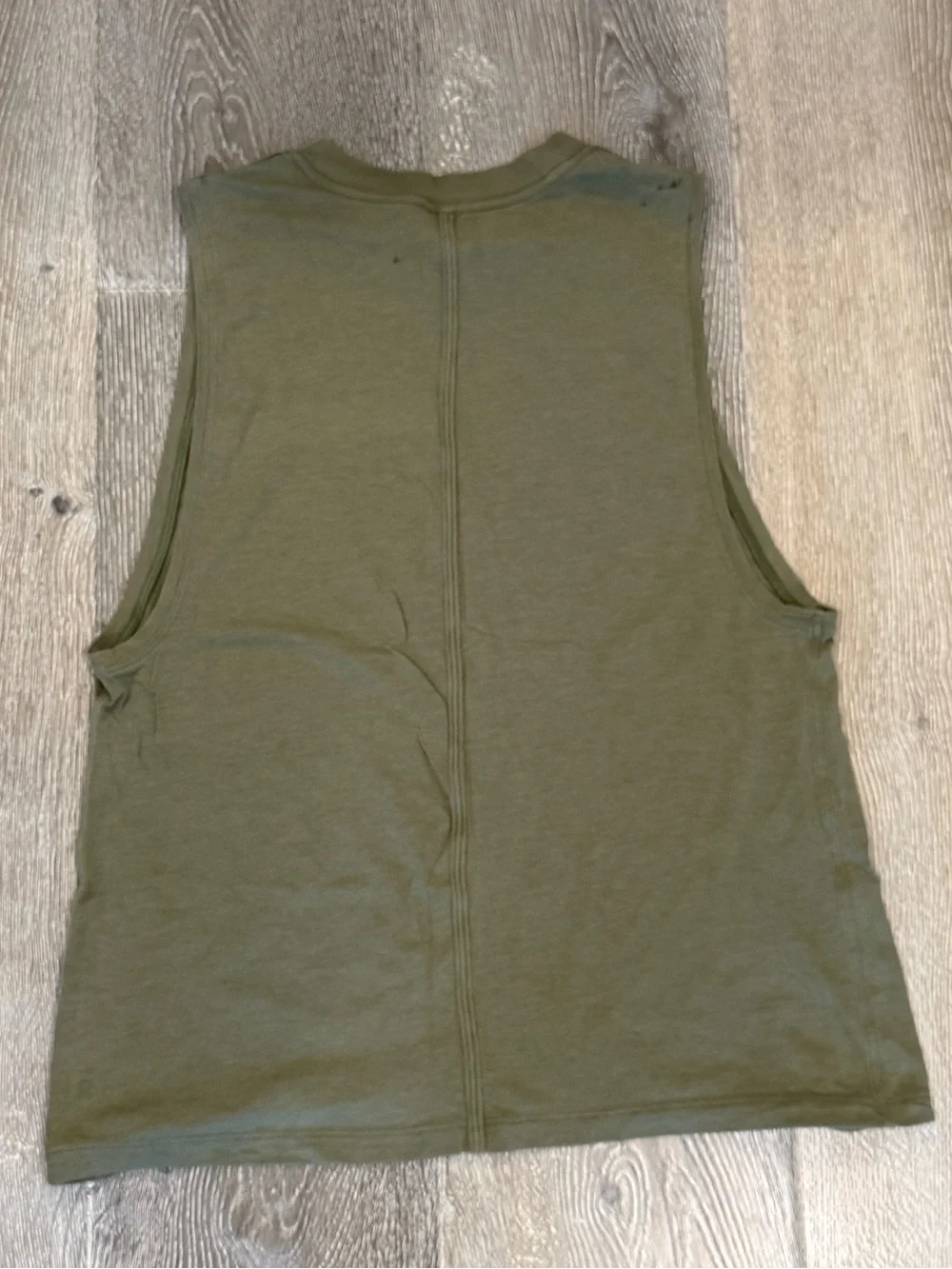Lululemon Olive boyfriend Tank Top